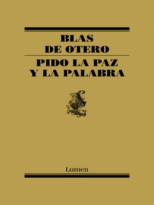 cover image of Pido la paz y la palabra
